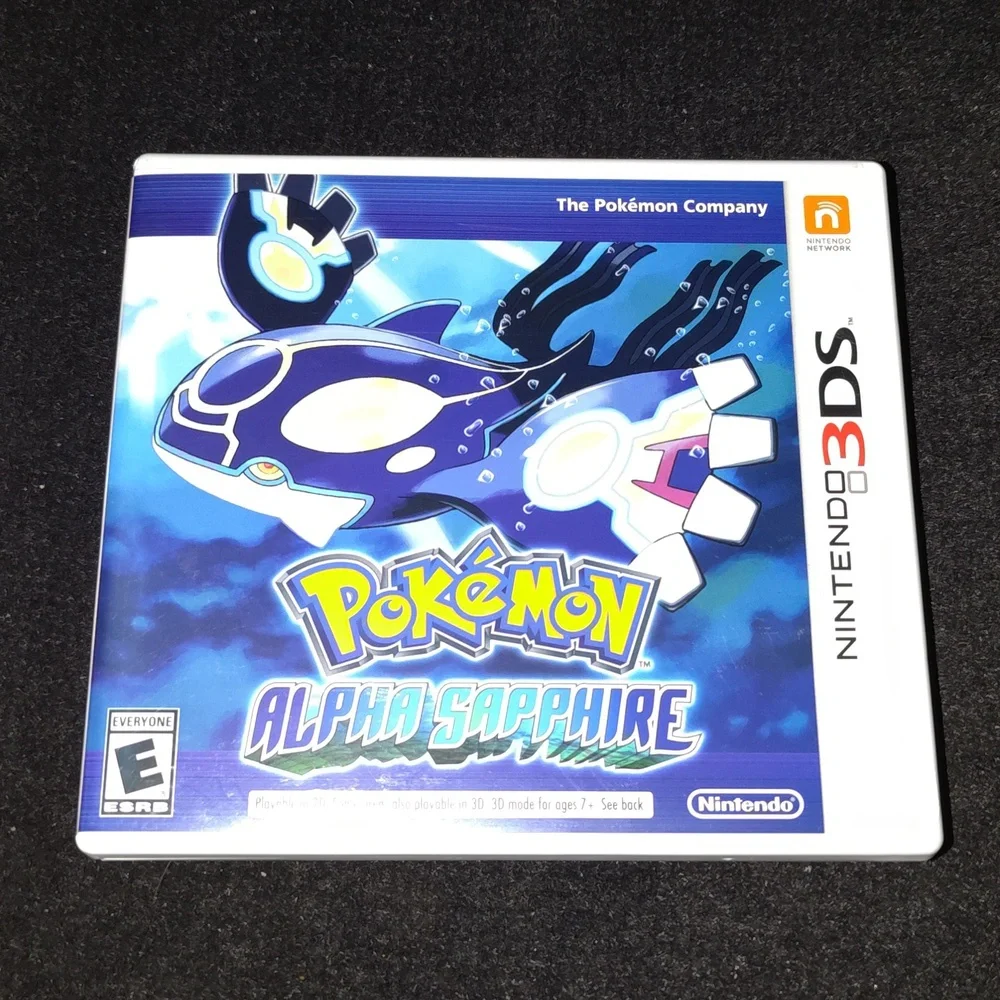Pokemon Alpha Sapphire - Nintendo 3DS ***CASE ONLY / NO GAME / Authentic /USA